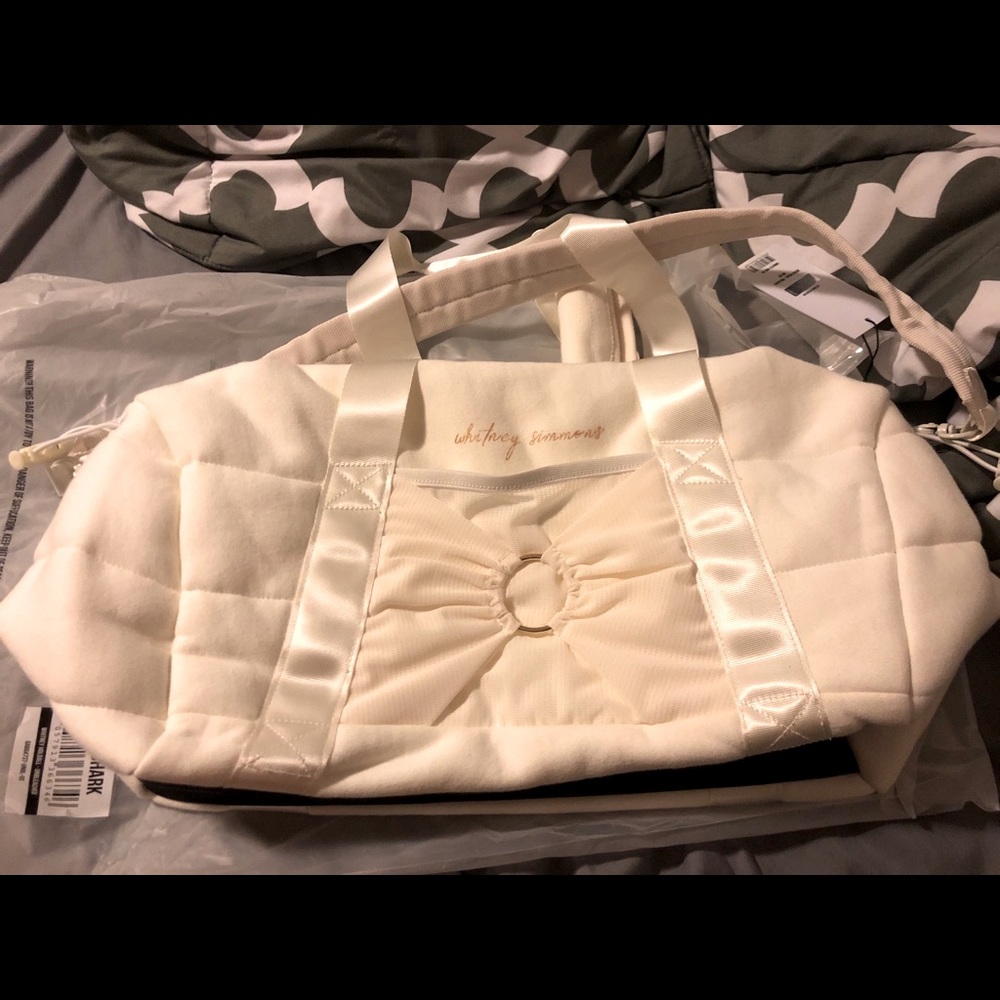 Whitney Simmons X Gymshark Holdall Unbleached